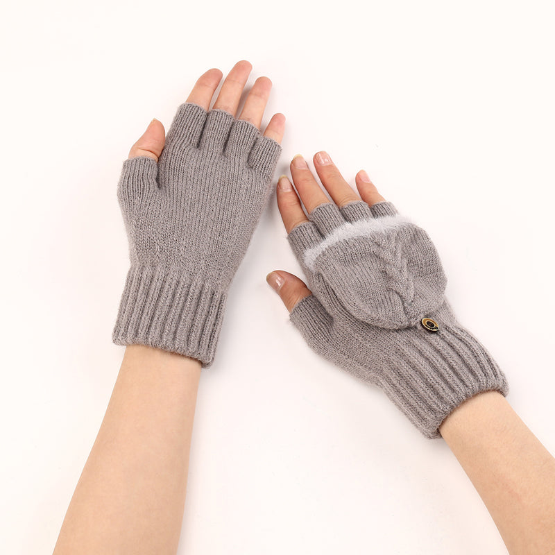 Warm Solid-Color Gloves