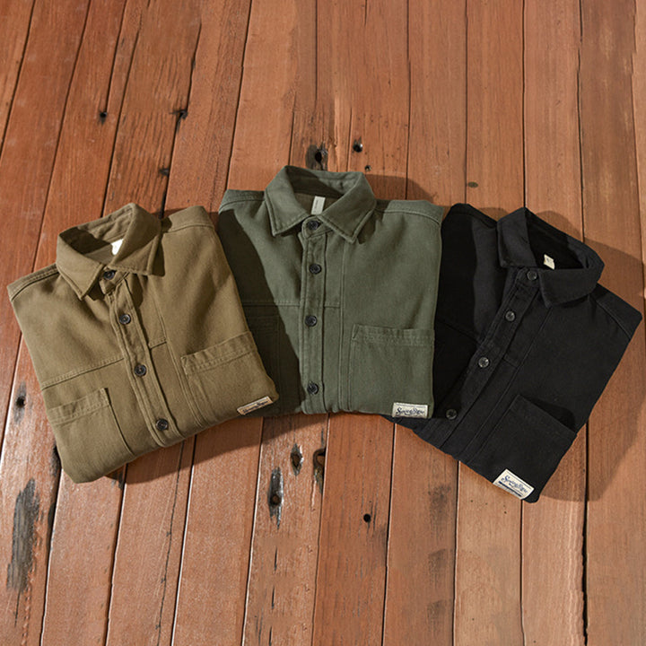 Solan™ – Fleece Cargo Overshirt