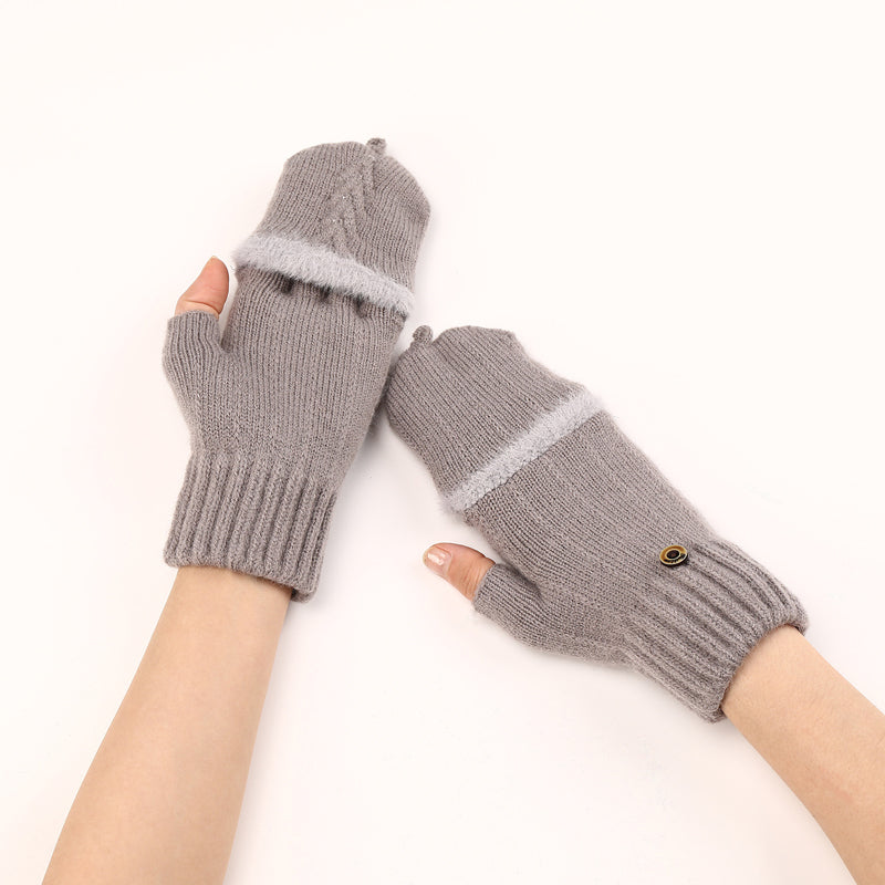 Warm Solid-Color Gloves