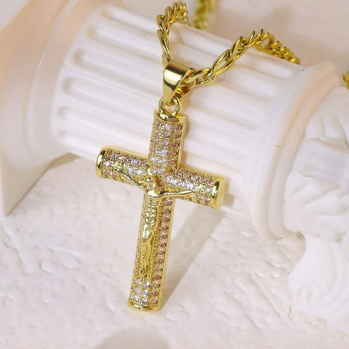 Verity™ | Jesus Cross Pendant Necklace
