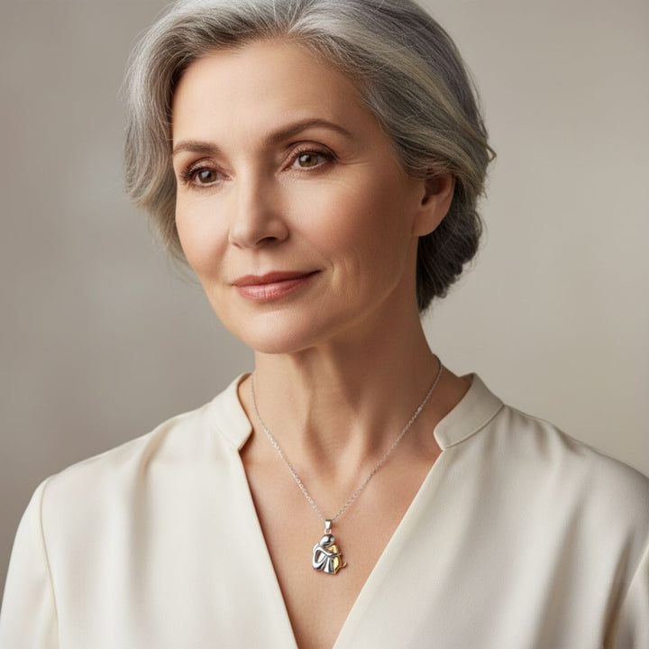 Elin™ | Human–Dog Bond Pendant Necklace