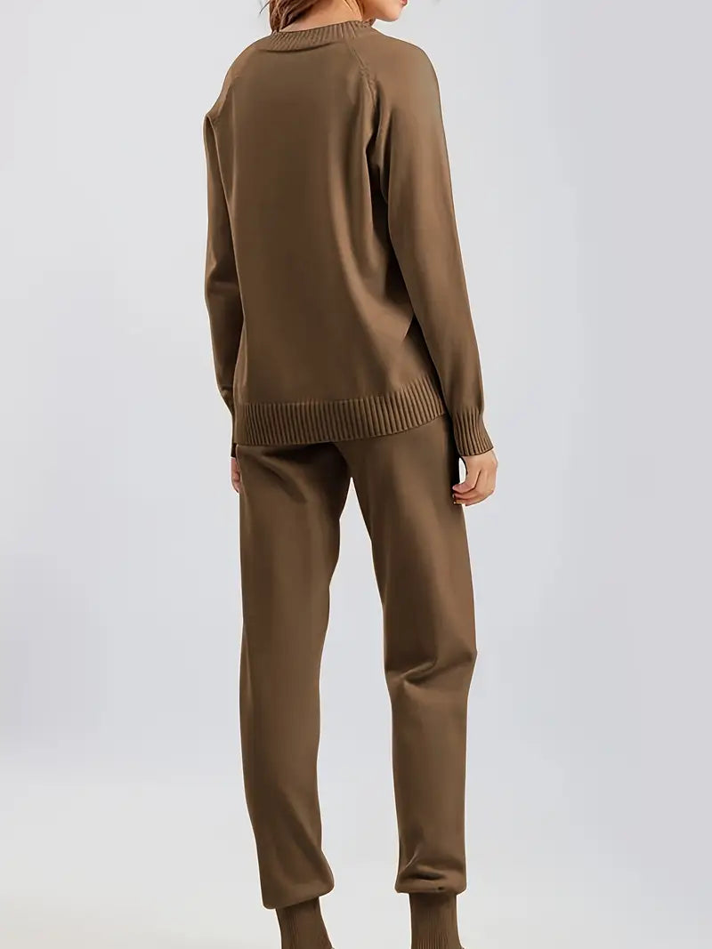 Relaxed Knit Lounge Set