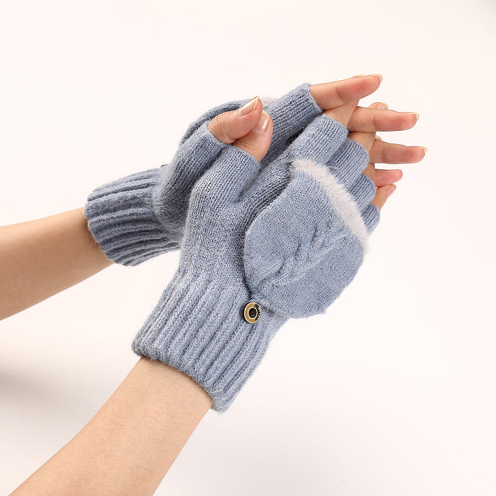 Warm Solid-Color Gloves