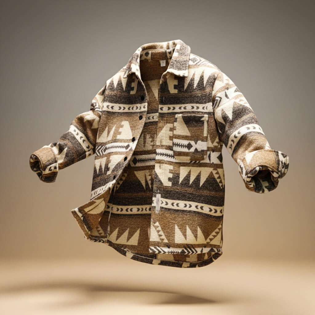 Modern Texture Wool Jacket