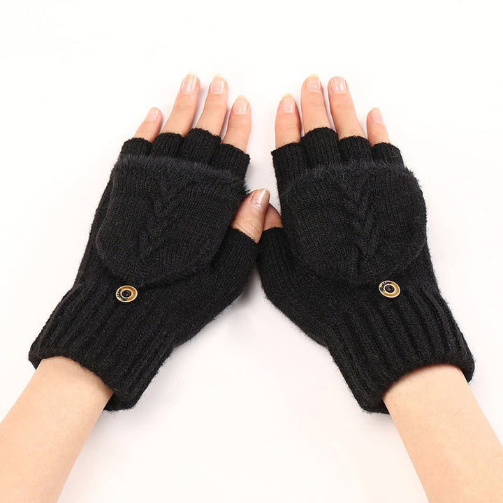 Warm Solid-Color Gloves