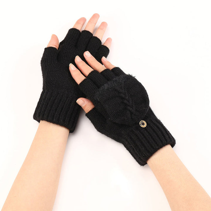 Warm Solid-Color Gloves