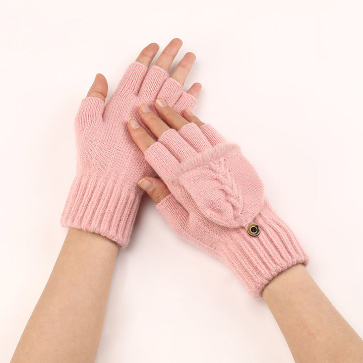 Warm Solid-Color Gloves