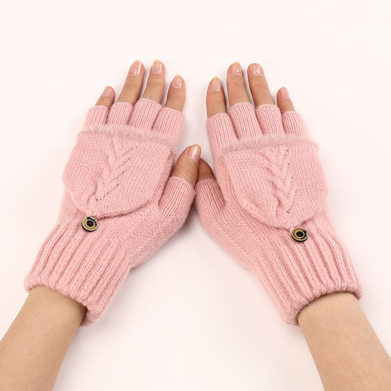 Warm Solid-Color Gloves