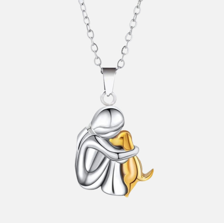 Elin™ | Human–Dog Bond Pendant Necklace