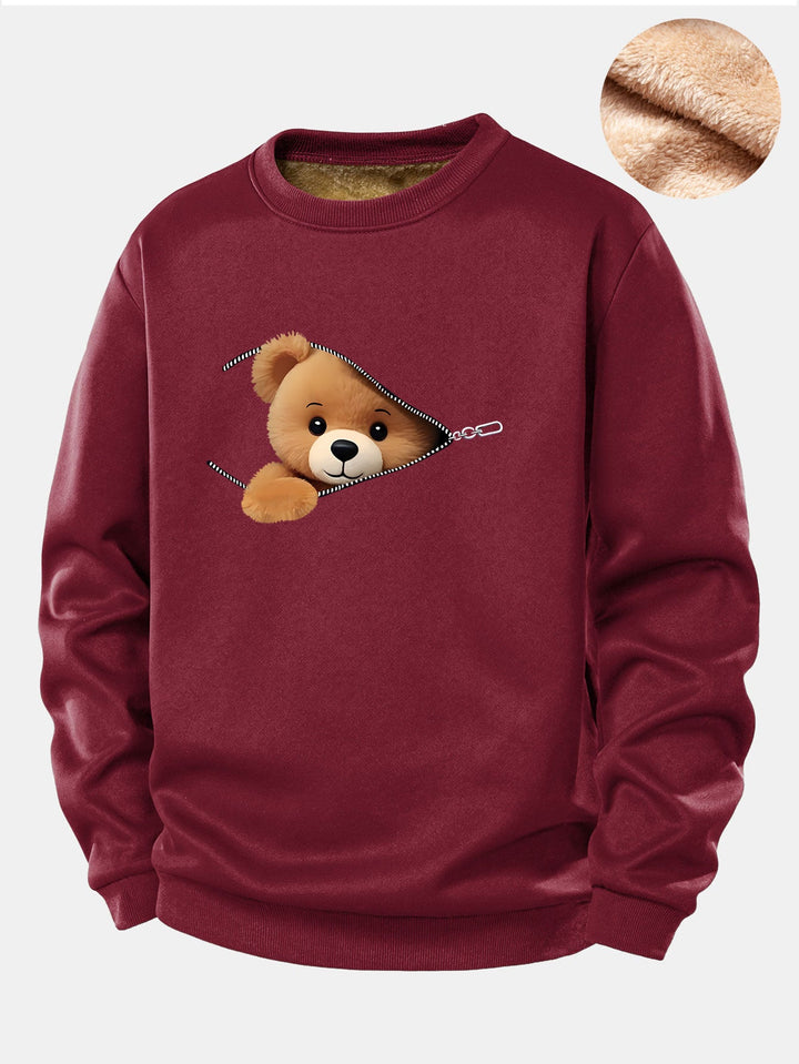 Liora™ Teddy Fleece Bear Sweatshirt