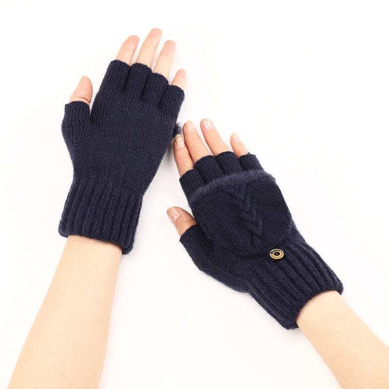 Warm Solid-Color Gloves