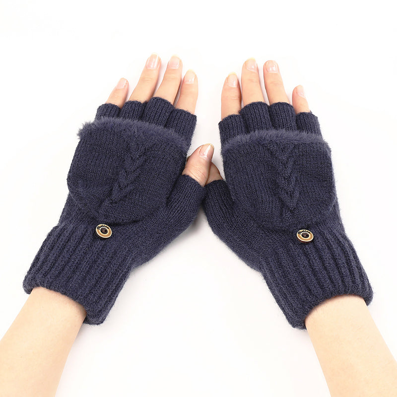 Warm Solid-Color Gloves