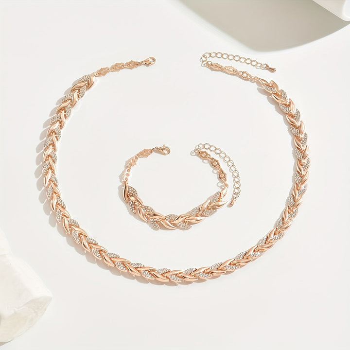 Claudine™ Fish Tail Necklace & Bracelet Set
