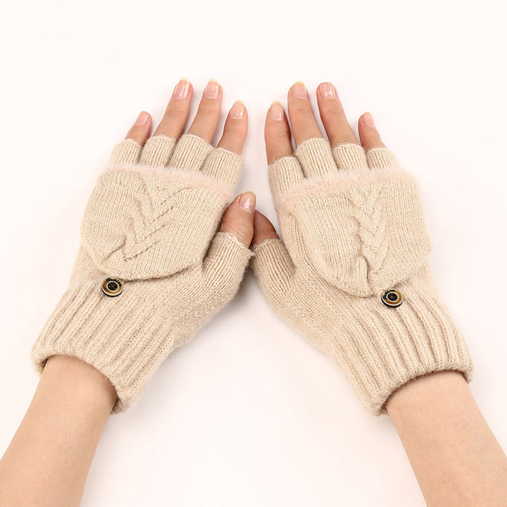 Warm Solid-Color Gloves