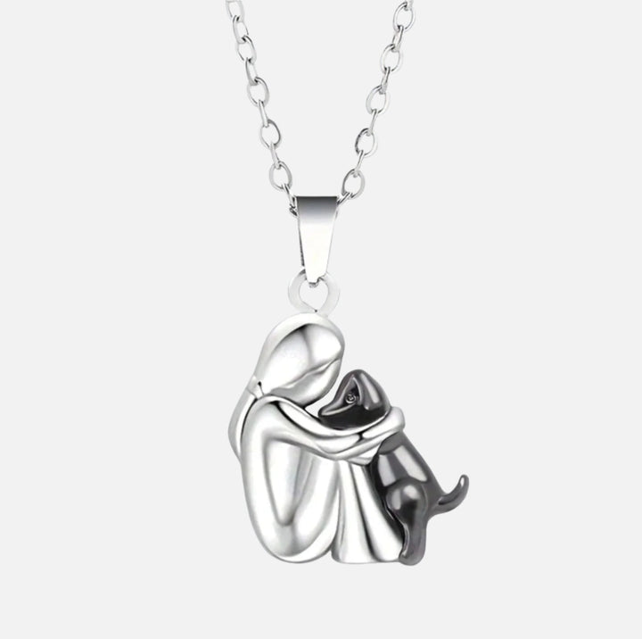 Elin™ | Human–Dog Bond Pendant Necklace