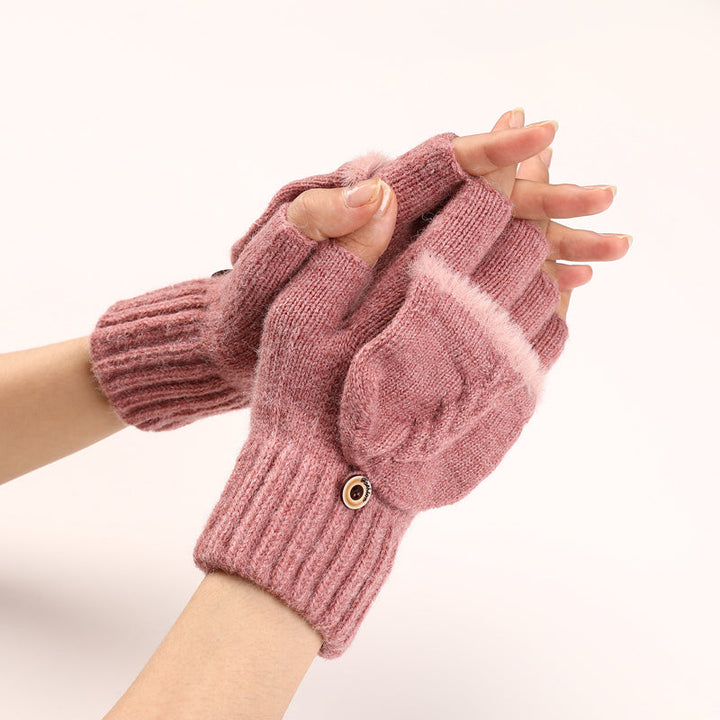 Warm Solid-Color Gloves