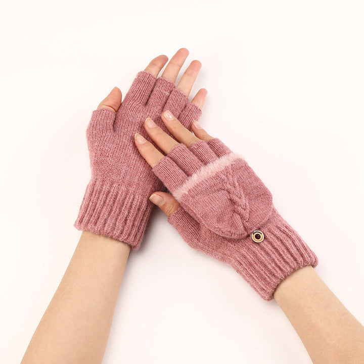 Warm Solid-Color Gloves