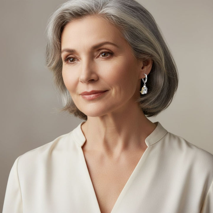 Harper™ – Dog Icon Hoop Earrings