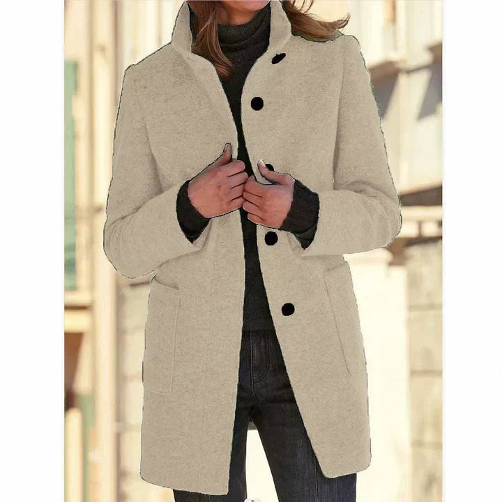 TOVA™ Elegant Coat – Timeless Warmth, Effortless Sophistication
