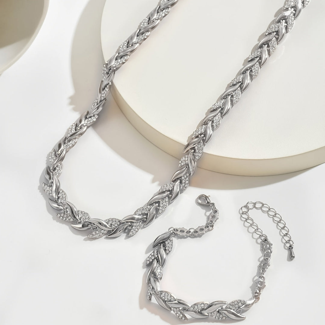 Claudine™ Fish Tail Necklace & Bracelet Set