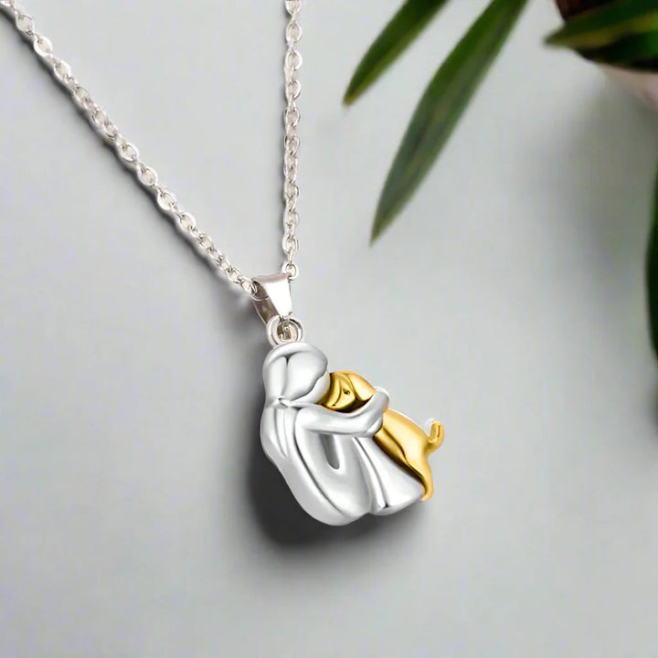 Elin™ | Human–Dog Bond Pendant Necklace