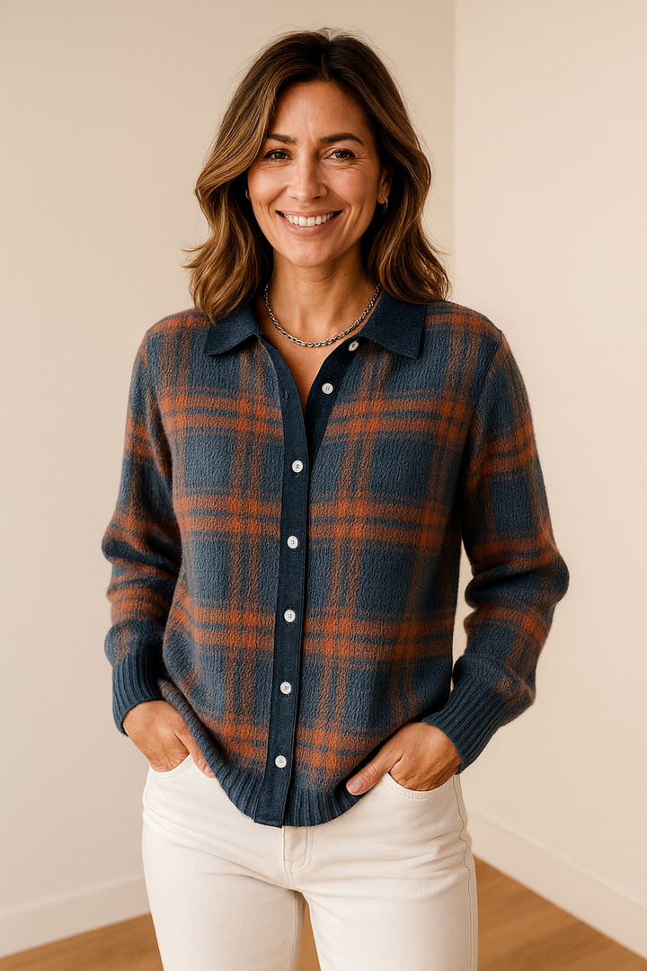 ZAFIRE™ – Cozy Long Button-Up Cardigan