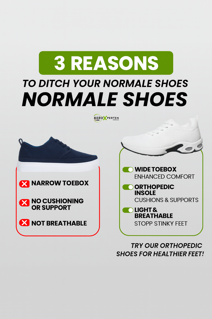 OrthoCare™ Women’s Ergonomic Pain-Relief Walking Shoes