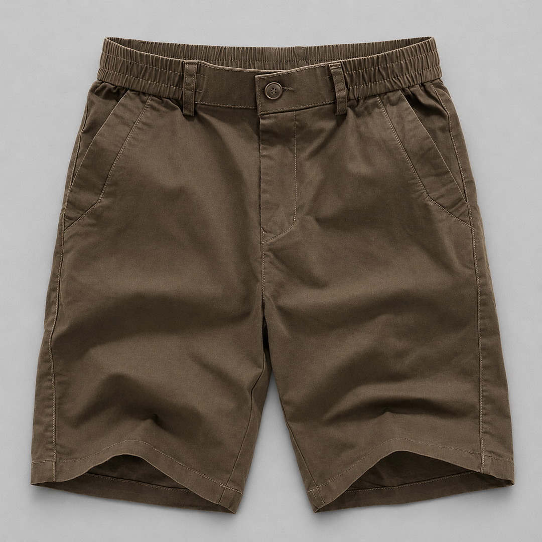 Alden Cotton Linen Shorts