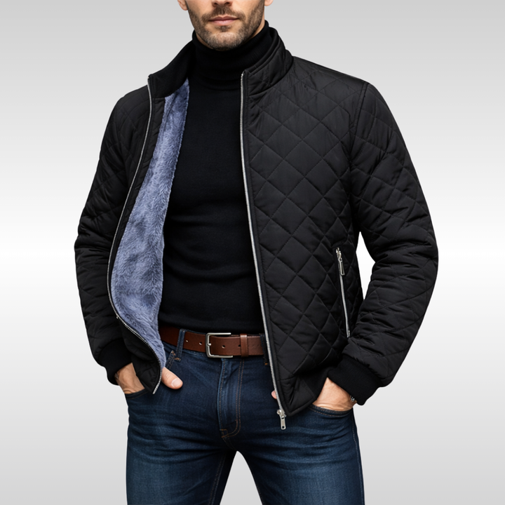 Mason Quilted Jacket | With Reliable Warmth