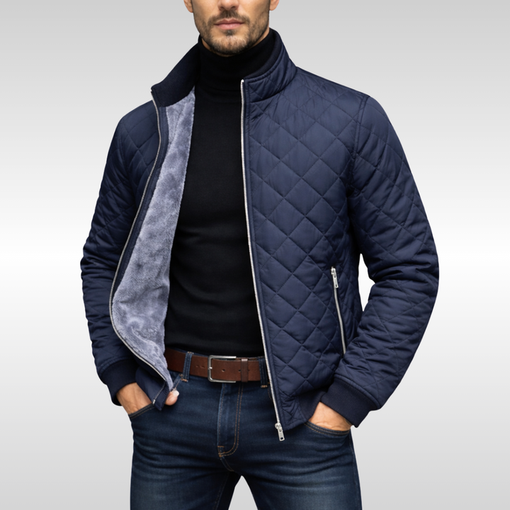 Mason Quilted Jacket | With Reliable Warmth