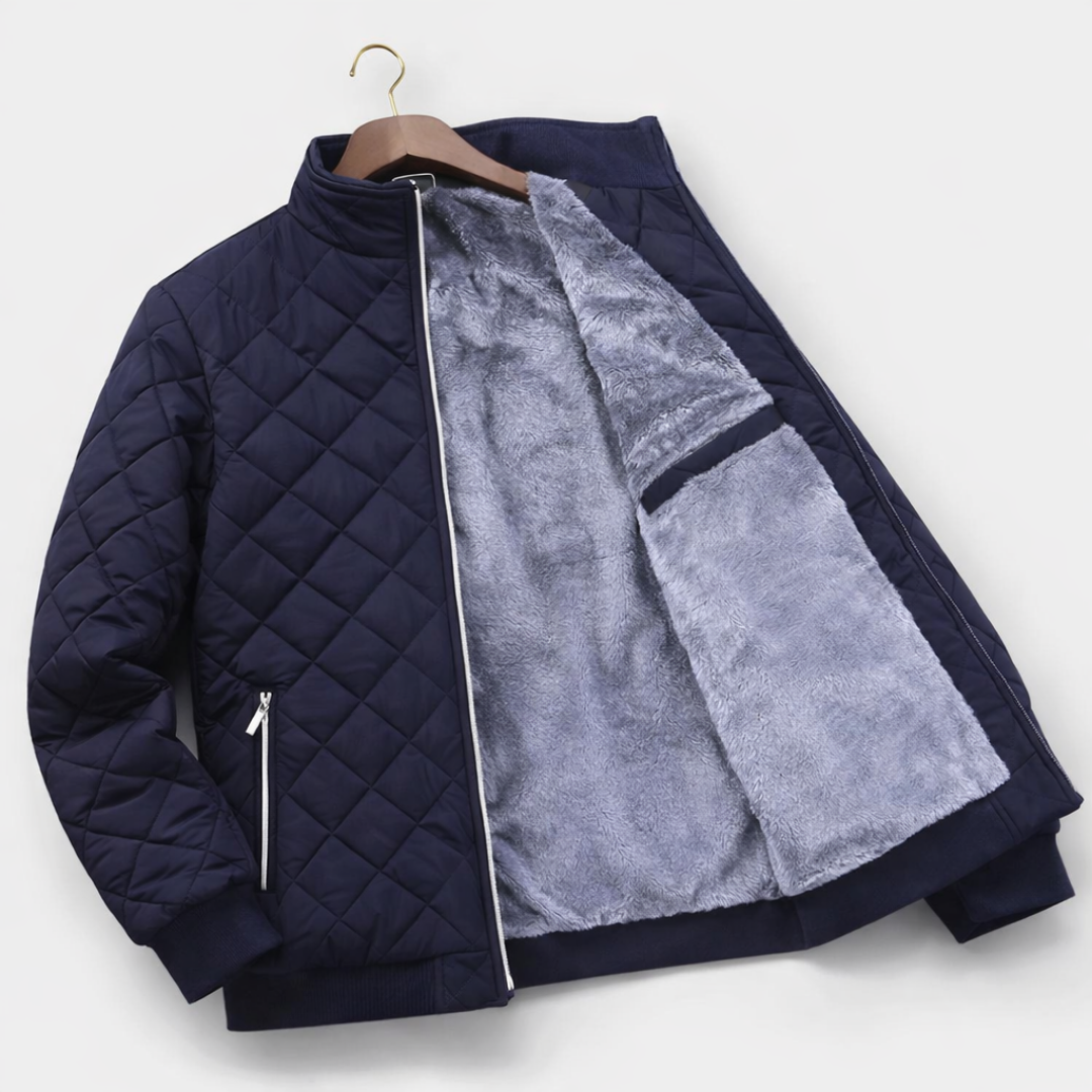 Mason Quilted Jacket | With Reliable Warmth