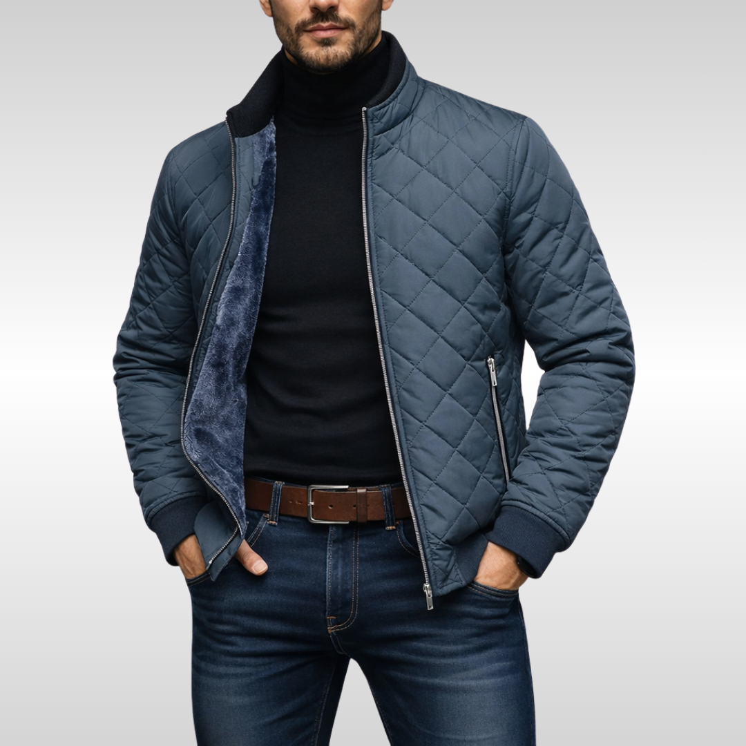 Mason Quilted Jacket | With Reliable Warmth