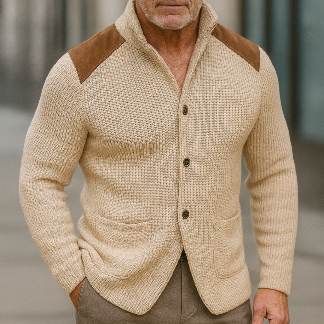 Rossi Roma™ Textured Knit Blazer for Men