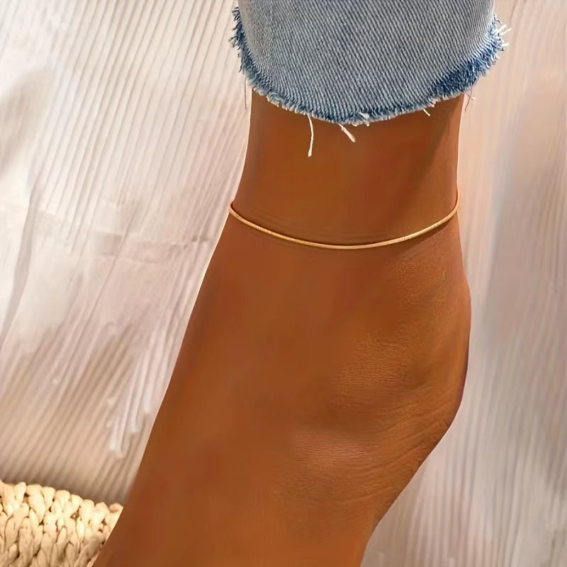 Chloe Snake Chain Anklet