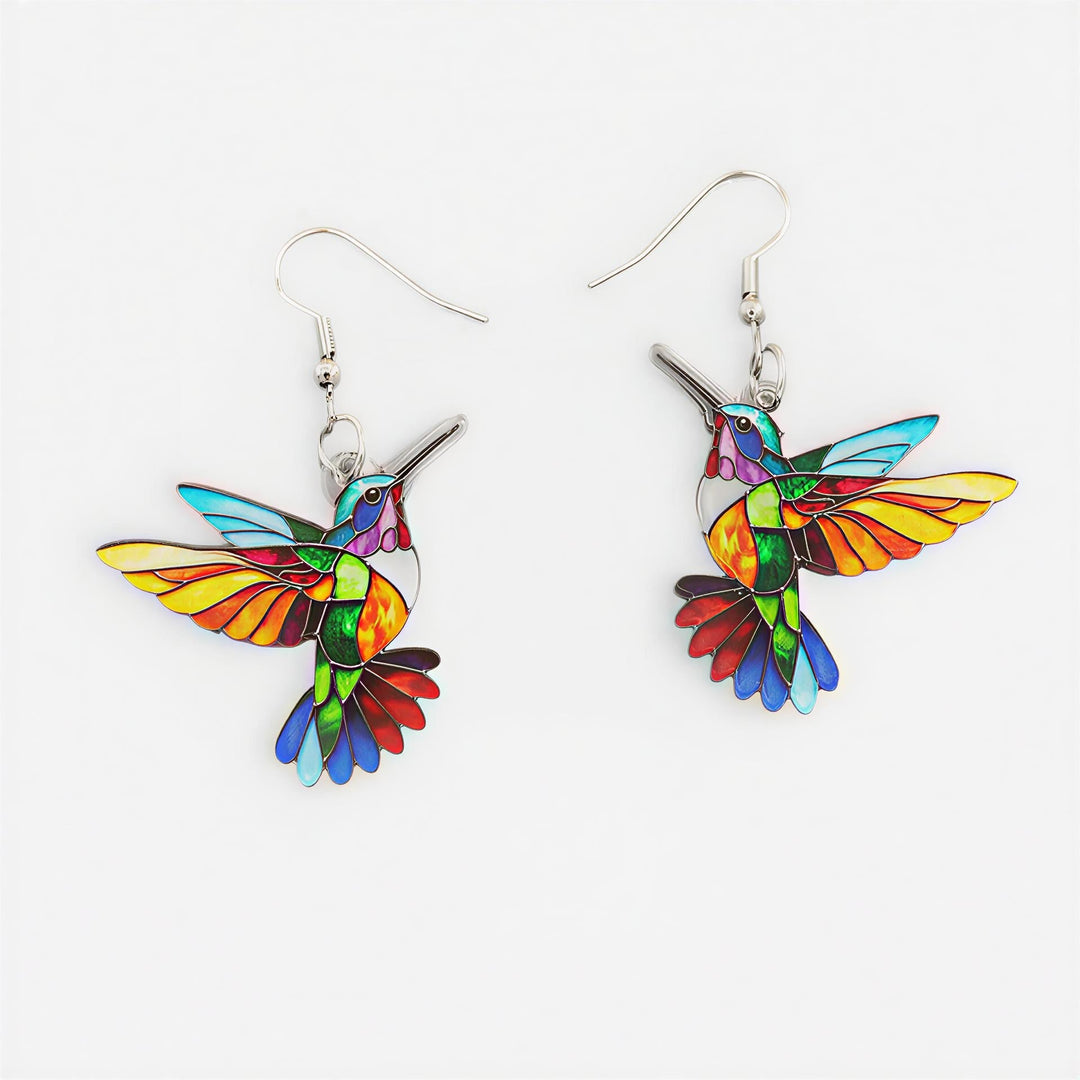 Colibri™ Lucky Hummingbird Earrings + FREE Matching Necklace (Limited Edition)