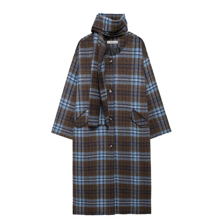 Eleanor™ | Timeless Plaid Wool Coat