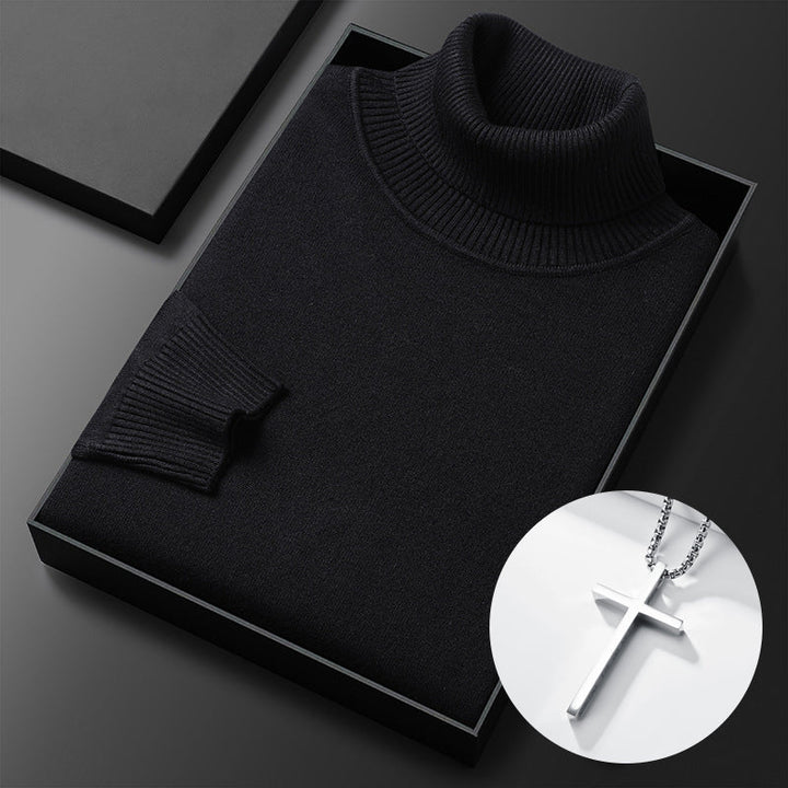 Elias | Premium Cashmere Turtleneck Sweater
