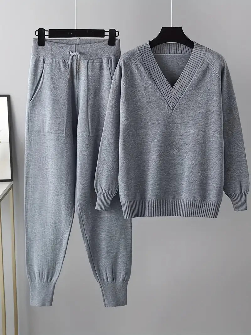 Relaxed Knit Lounge Set