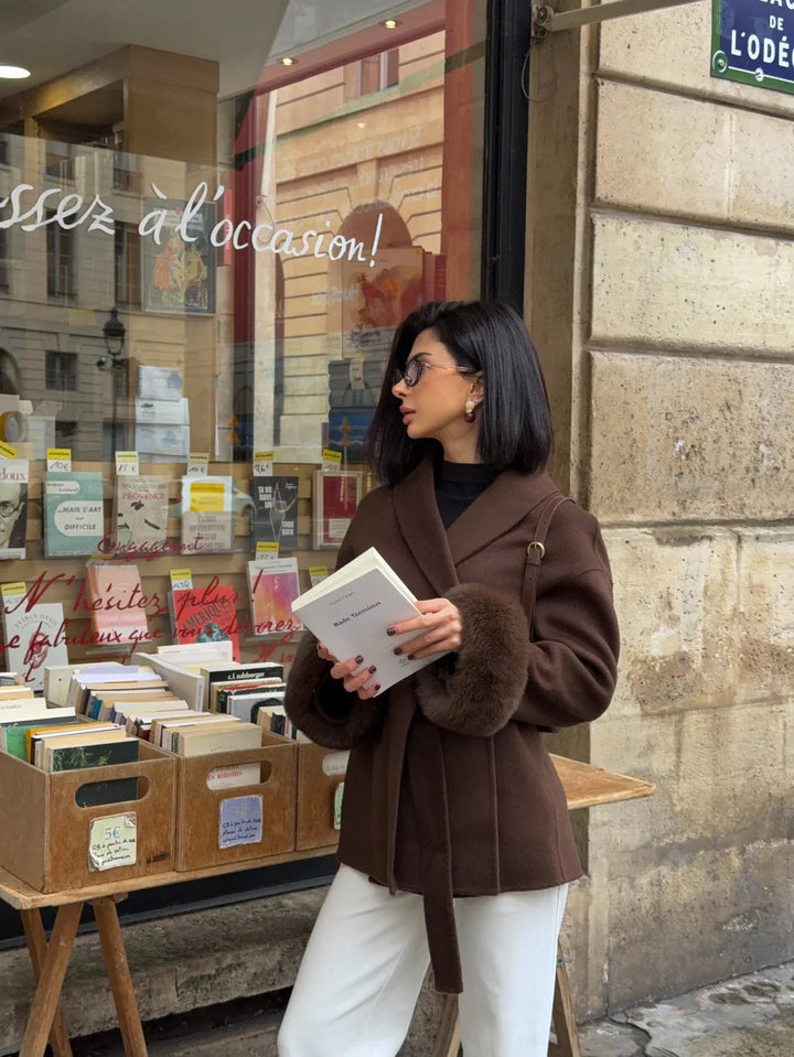 Blair™ | Elegant Wool Wrap Coat