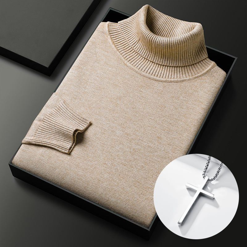 Elias | Premium Cashmere Turtleneck Sweater