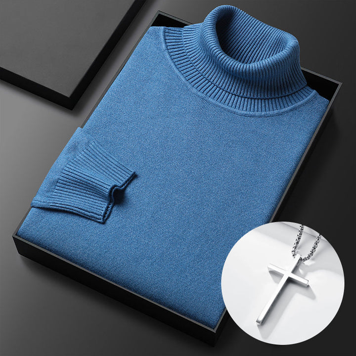Elias | Premium Cashmere Turtleneck Sweater