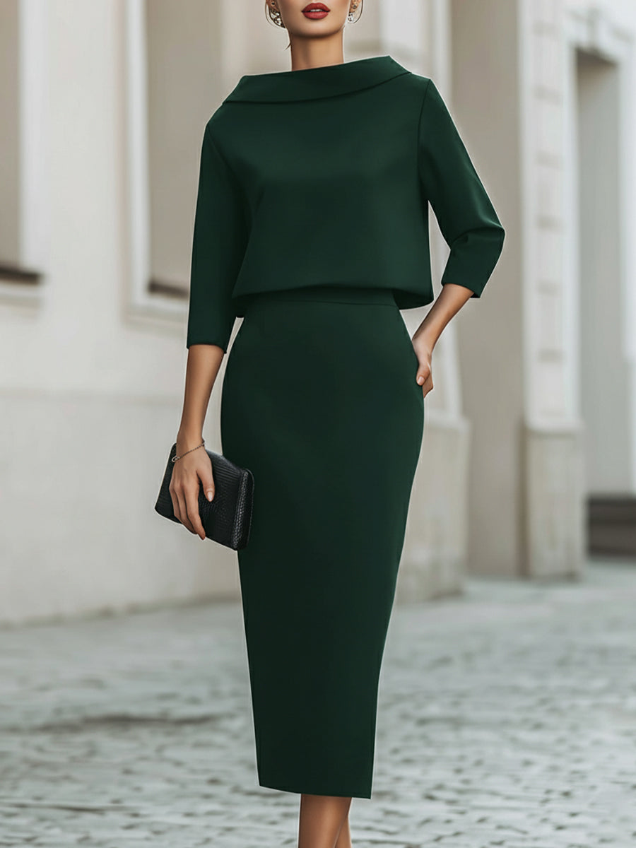 Sloane Midi Skirt Set