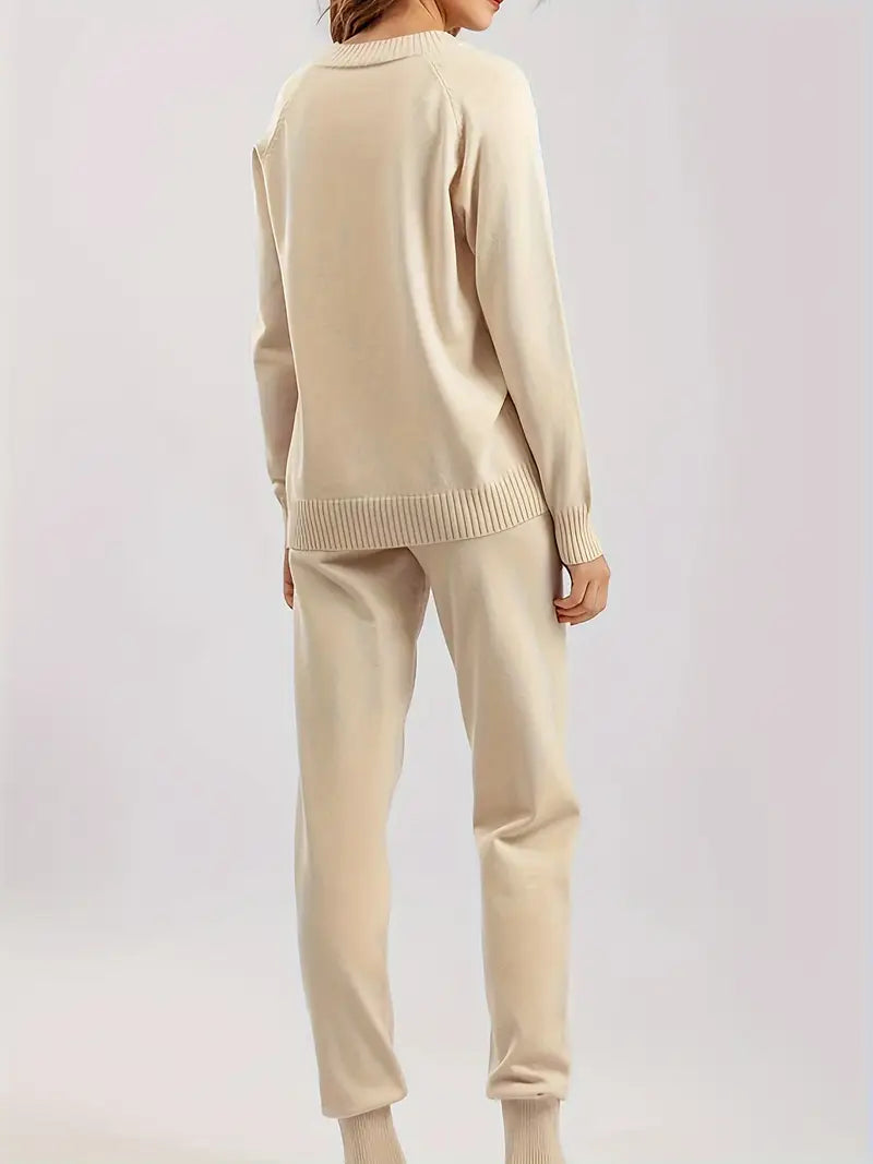 Relaxed Knit Lounge Set