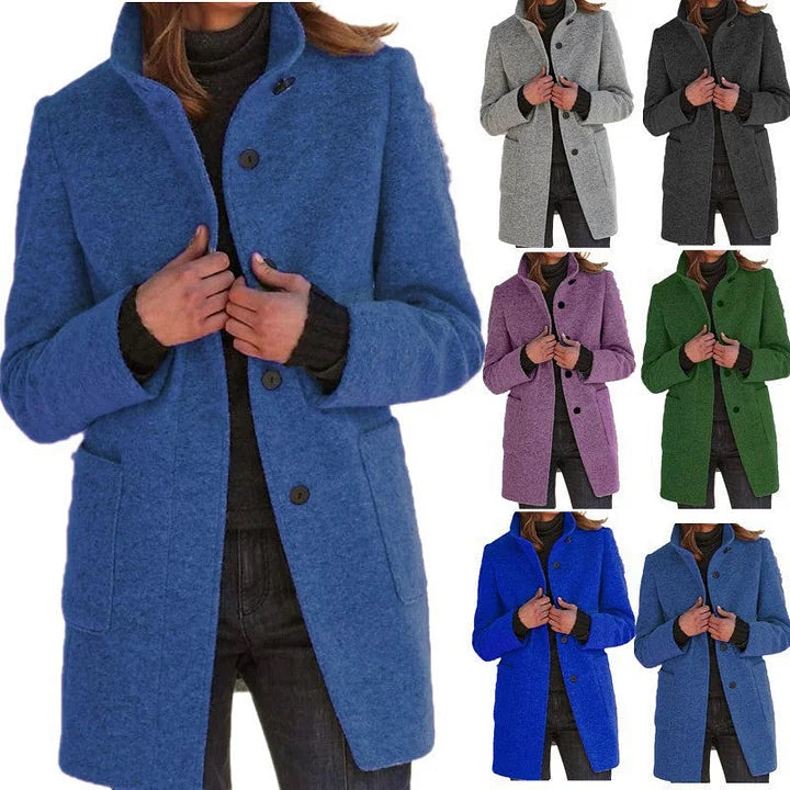 TOVA™ Elegant Coat – Timeless Warmth, Effortless Sophistication
