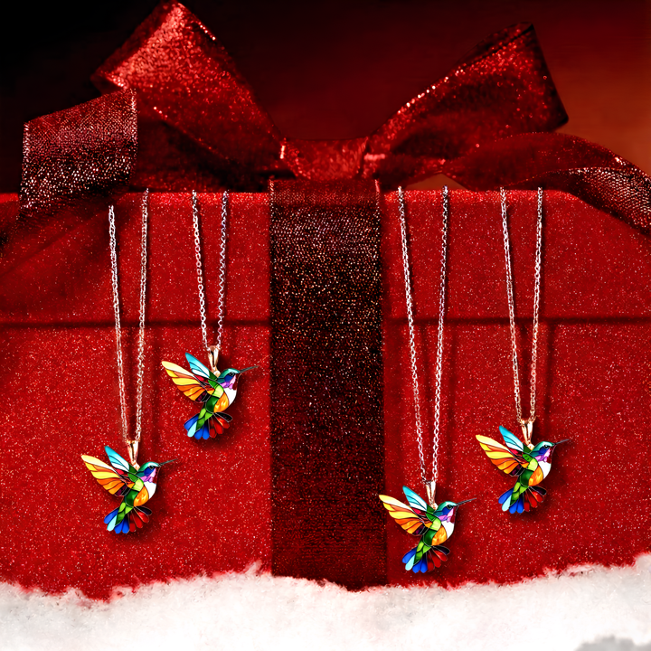 Colibri™ Lucky Hummingbird Earrings + FREE Matching Necklace (Limited Edition)