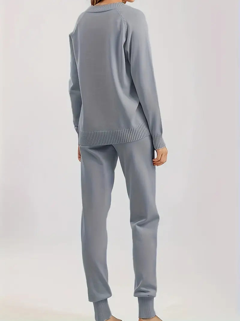 Relaxed Knit Lounge Set