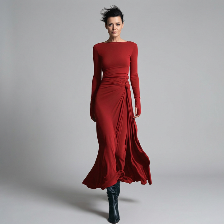 Elara™ Elegant Sculpting Maxi Dress
