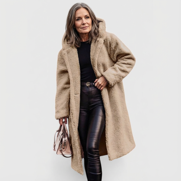 Avery™ | Shearling-Look City Coat