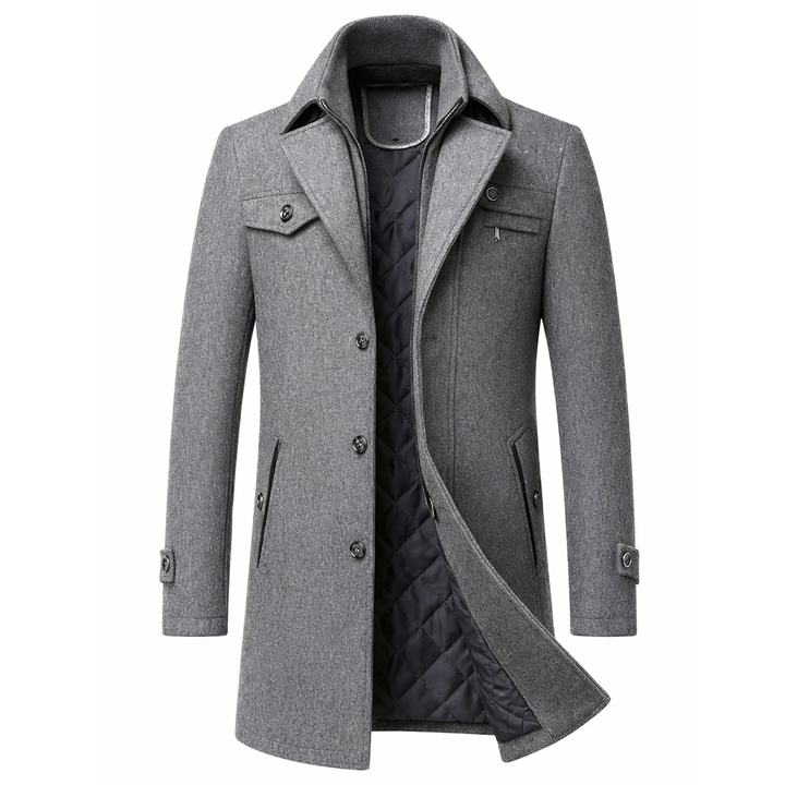 Blake Tailored Wool Coat