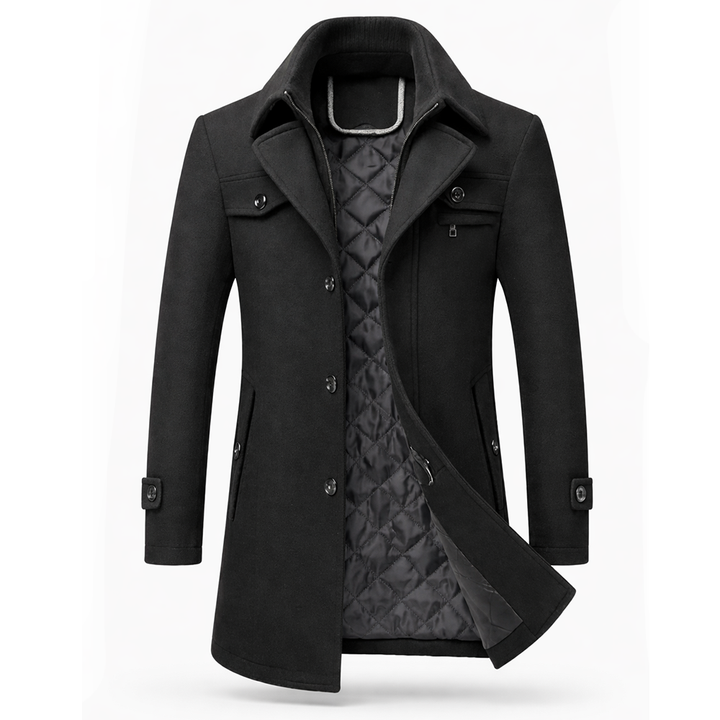 Blake Tailored Wool Coat